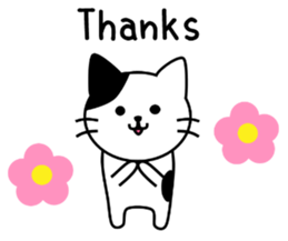 pretty cat(English ver) sticker #7392781