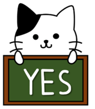 pretty cat(English ver) sticker #7392786