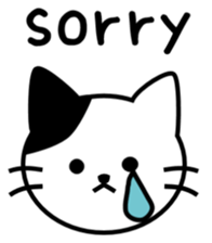 pretty cat(English ver) sticker #7392795