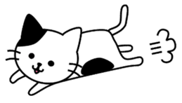 pretty cat(English ver) sticker #7392802