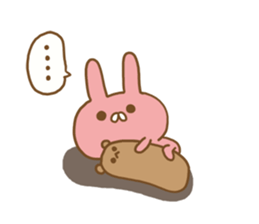 Sticker of the loose rabbit sticker #7393132