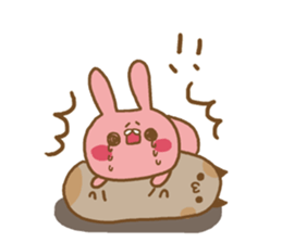 Sticker of the loose rabbit sticker #7393164