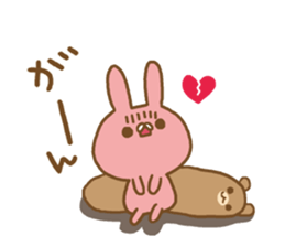 Sticker of the loose rabbit sticker #7393168