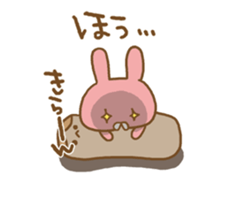 Sticker of the loose rabbit sticker #7393170