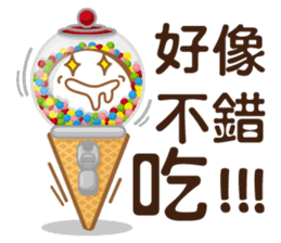 Funny Ice Creamoo No.3 (Chinese) sticker #7393261
