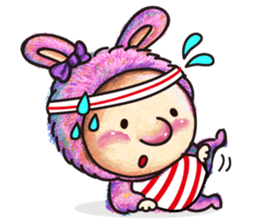 Five YEN six-color (life of) sticker #7394114