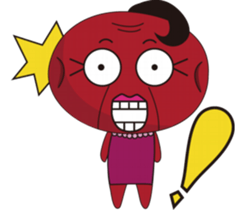 Black date dad & Red date mom Family sticker #7394977