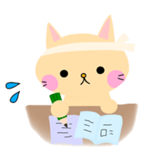 seasons cat sticker #7395272