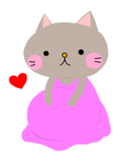 seasons cat sticker #7395279