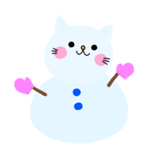 seasons cat sticker #7395289