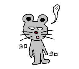 cute tiny mouse sticker #7395406