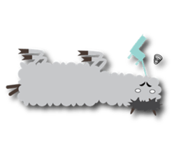 Next Door of Alpaca(Grass Mud Horse) sticker #7395465