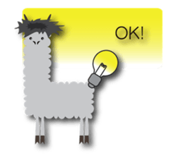 Next Door of Alpaca(Grass Mud Horse) sticker #7395476