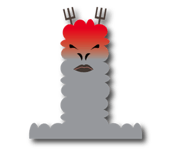 Next Door of Alpaca(Grass Mud Horse) sticker #7395482