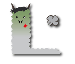 Next Door of Alpaca(Grass Mud Horse) sticker #7395483