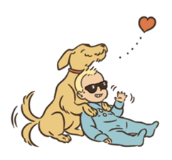 Sunglasses Baby 2 -emotions- sticker #7395859
