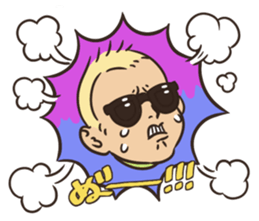 Sunglasses Baby 2 -emotions- sticker #7395873