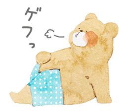 chubby bear sticker #7396031