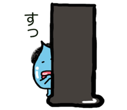droplet man sticker #7396053