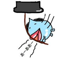 droplet man sticker #7396059