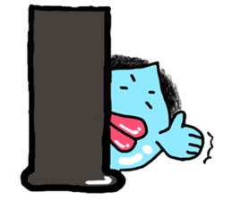 droplet man sticker #7396061