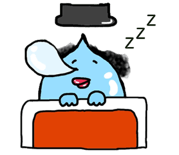 droplet man sticker #7396072