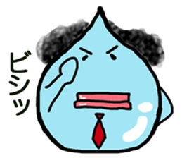 droplet man sticker #7396080