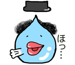 droplet man sticker #7396082