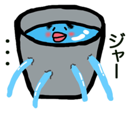 droplet man sticker #7396091