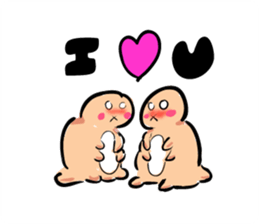 Pink Water Bear sticker #7396581