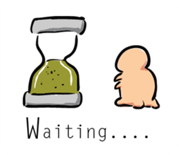 Pink Water Bear sticker #7396584