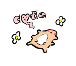 Pink Water Bear sticker #7396591