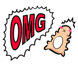 Pink Water Bear sticker #7396592