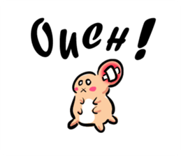 Pink Water Bear sticker #7396601