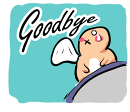 Pink Water Bear sticker #7396609