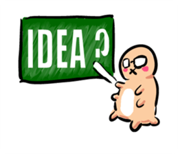 Pink Water Bear sticker #7396610