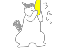 A cute world out of cat sticker #7396789