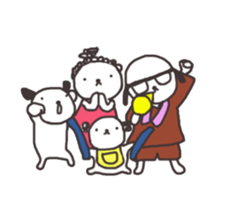 Doggy family(Day-to-day)3 sticker #7396995