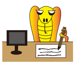 Happy Cobra sticker #7397382
