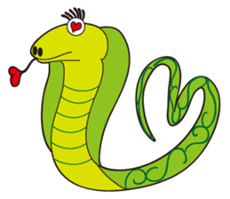 Happy Cobra sticker #7397401