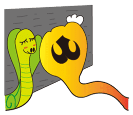 Happy Cobra sticker #7397402