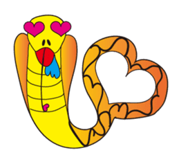 Happy Cobra sticker #7397404
