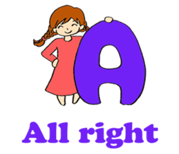 Ami of the Romaji sticker #7397452