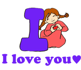 Ami of the Romaji sticker #7397460