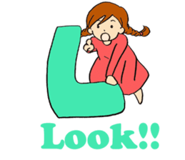 Ami of the Romaji sticker #7397463