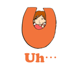 Ami of the Romaji sticker #7397472