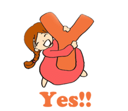 Ami of the Romaji sticker #7397476