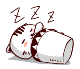 cupcat ecology sticker #7397747