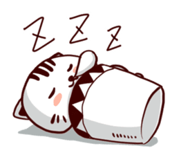 cupcat ecology sticker #7397747