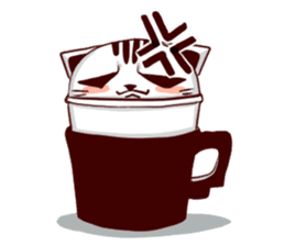 cupcat ecology sticker #7397759